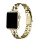 Rainey Skinny Stainless Steel Band for Apple Watch: Silver/Gold / Fits All Models Posh Tech
