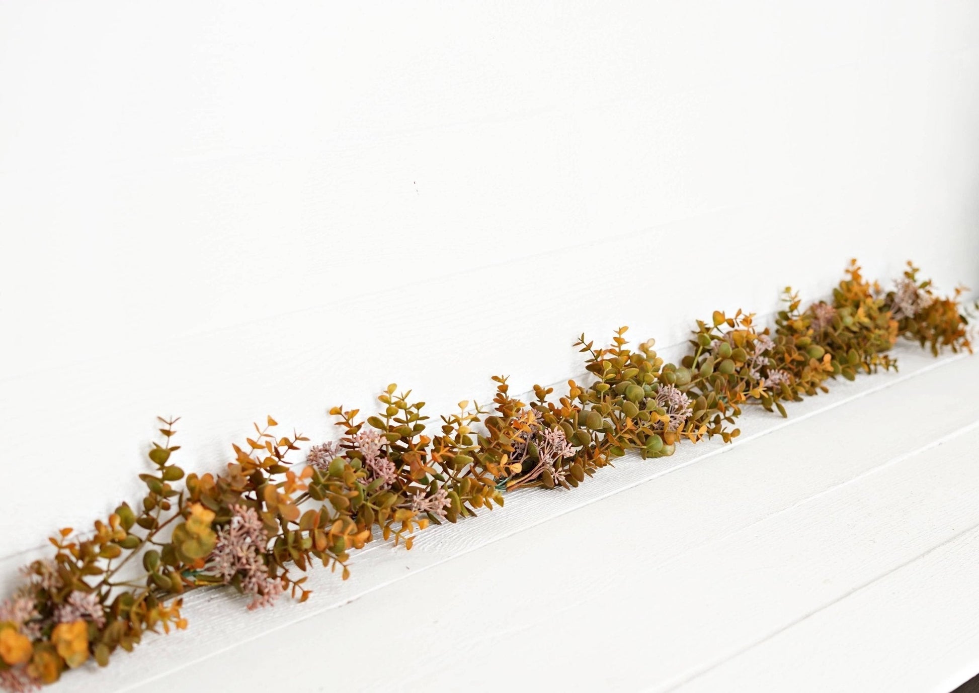 5ft Garland-Fall Mix Seeded Eucalyptus - The Mustard Seed Collection, The Seed