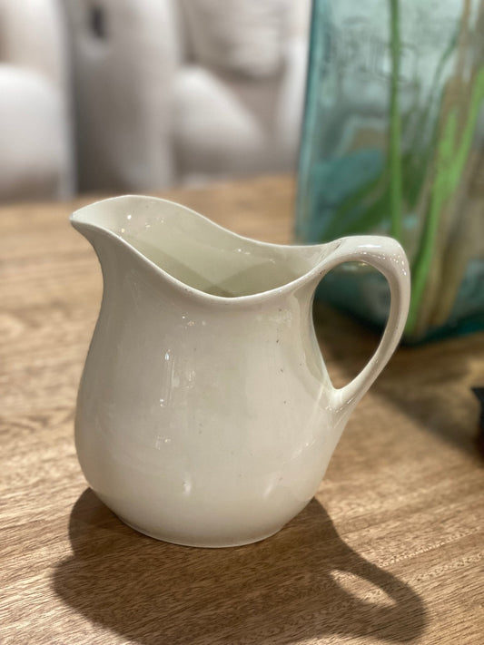 6" Ironstone Pitcher - The Mustard Seed Collection, The Seed
