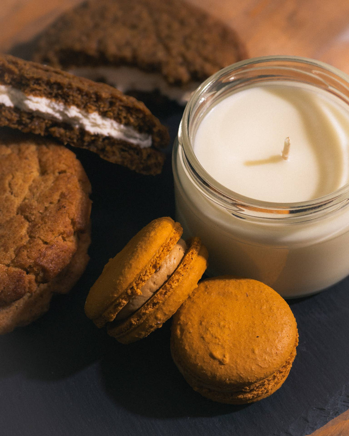 6 oz Amaretto Cookies Candle - The Mustard Seed Collection, The Seed