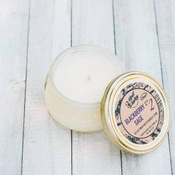 6 oz Blackberry Sage VW Candle - The Mustard Seed Collection, The Seed