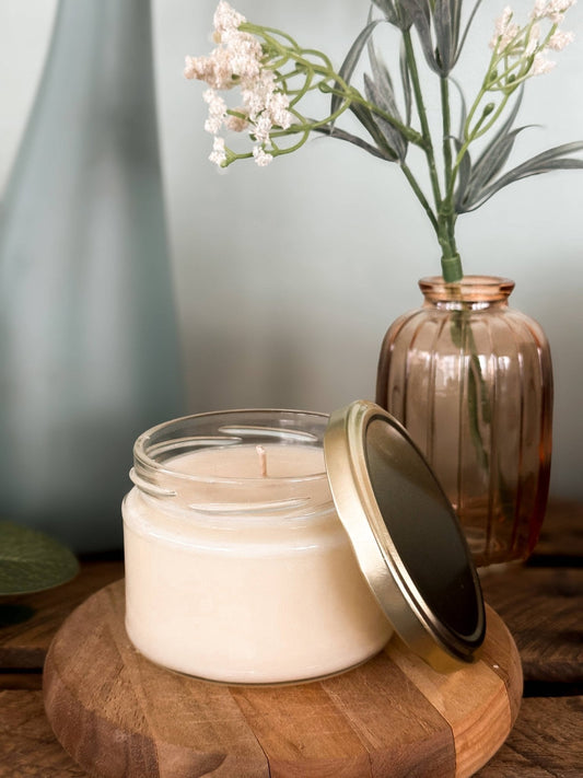 6 oz Pear Crumble Candle - The Mustard Seed Collection, The Seed