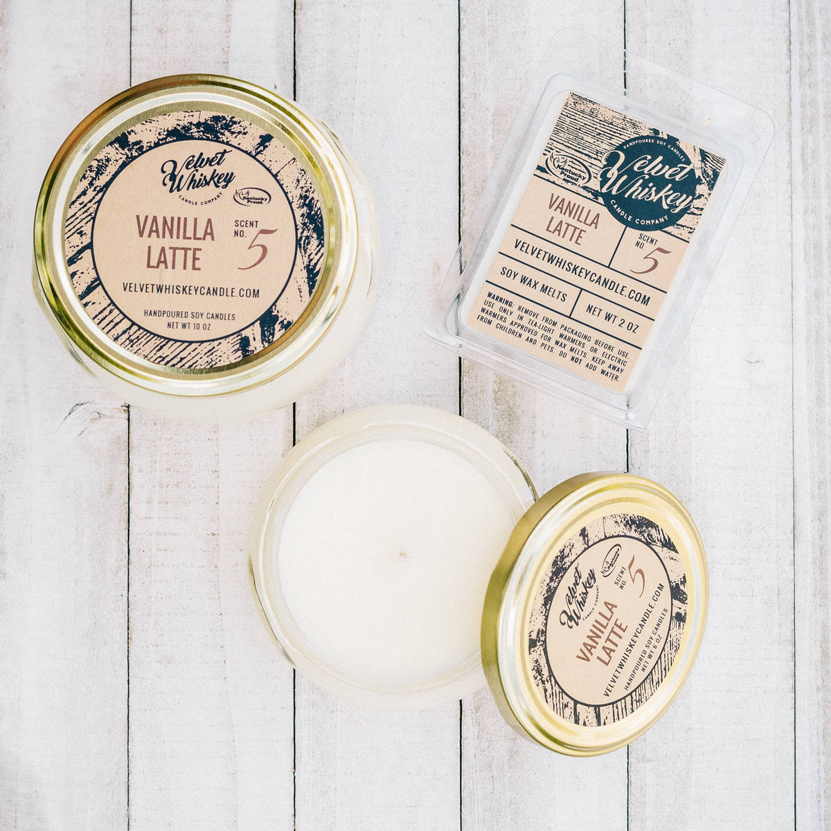 6 oz Vanilla Latte Candle - The Mustard Seed Collection, The Seed