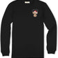 Highland Cow Let it Snow Long Sleeve-BLACK: BLACK: M