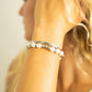 18K Gold PVD Worthy of Blessings Engraved Bangle Bracelet: Gold WJW