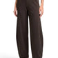 Stretch Scuba – Relaxed Barrel Leg Pants: Light Grey MIO WHOLESALE