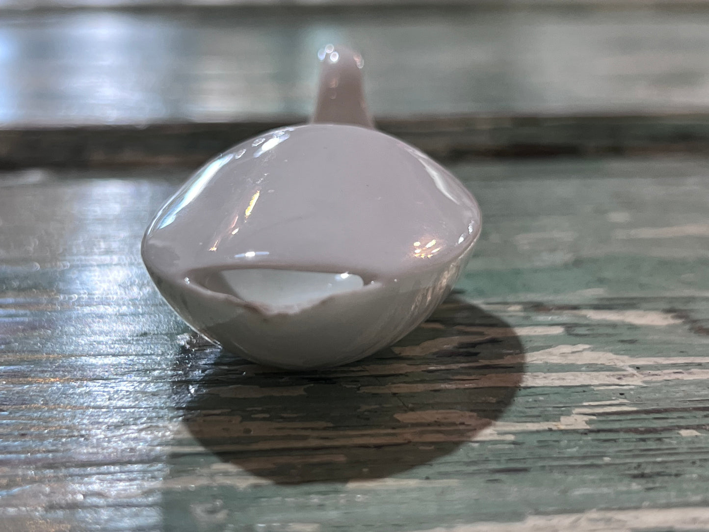 Antique Baby Invalid Feeder Cup Ironstone