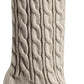 18" Cable Knit Christmas Stocking