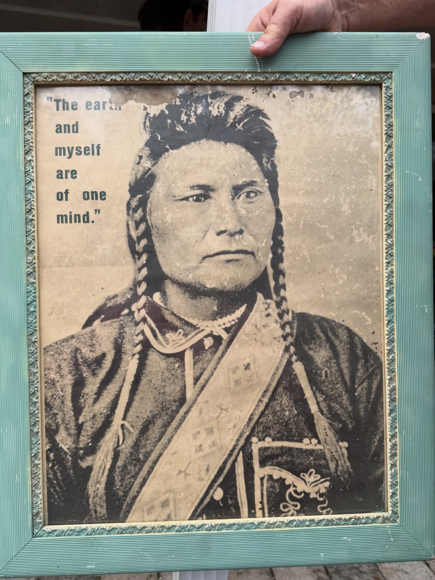 Portrait with Quote