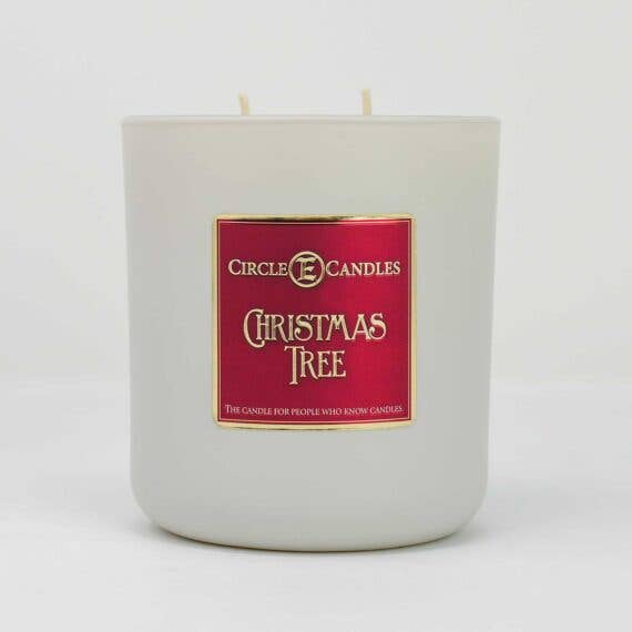 Christmas Tree: Jar Candle 14oz Circle E Candles