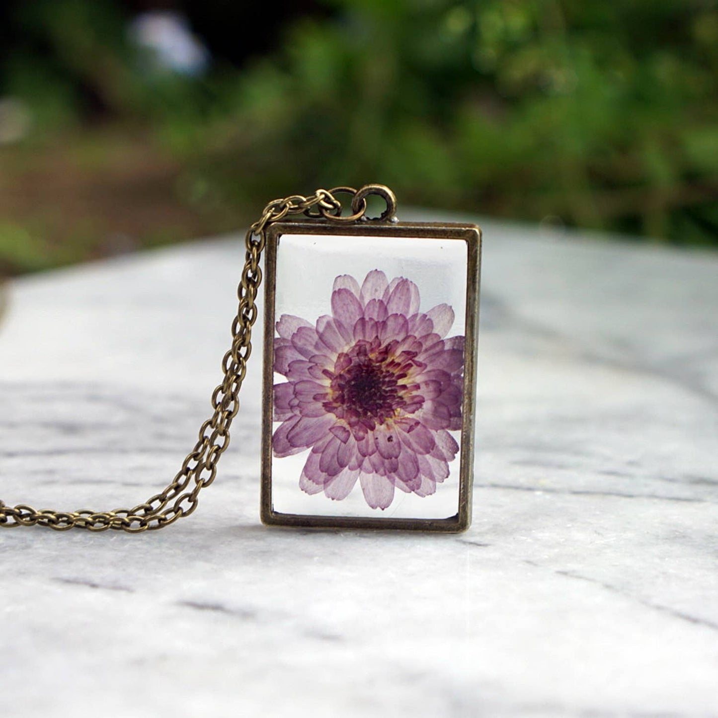 September Birth Flower Necklace