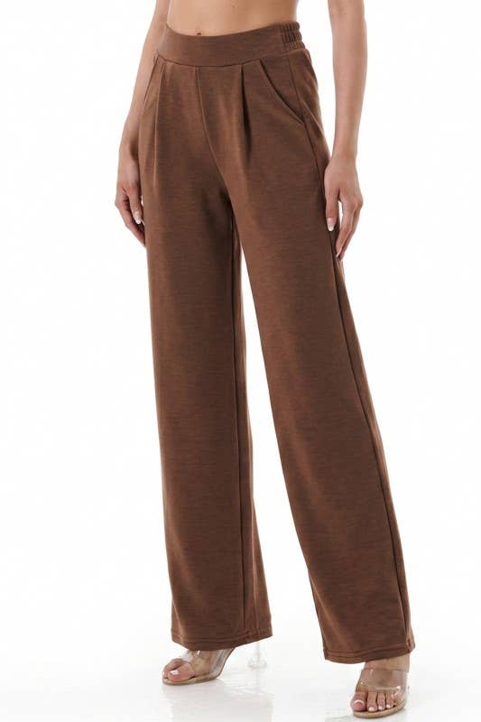 Air Scuba Oversized Pants: Black MIO WHOLESALE