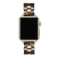 Aria Resin Stainless Steel Band for Apple Watch: Tortoise / Fits All Models Posh Tech