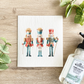 Holiday Nutcracker - Swedish Dishcloth