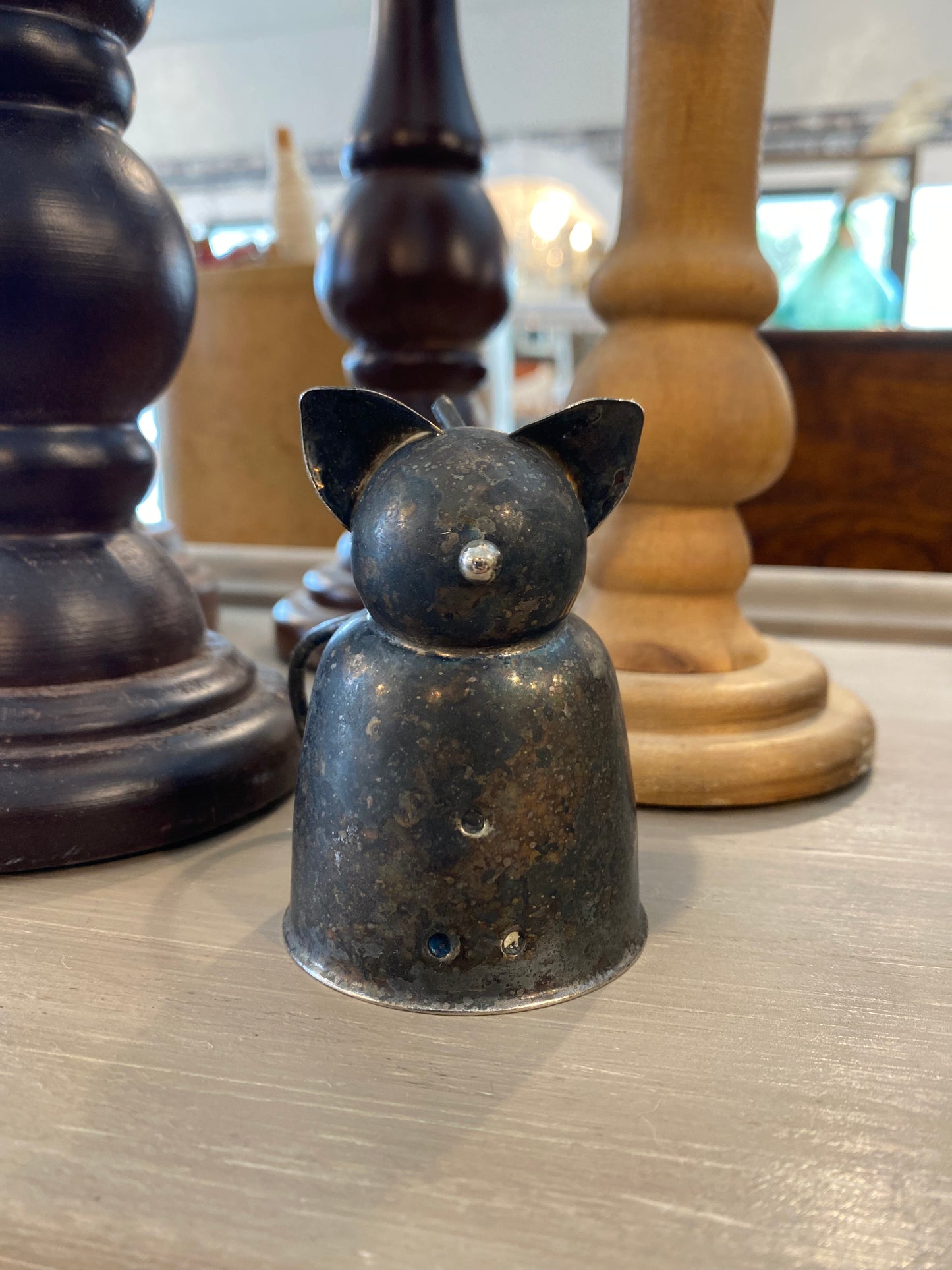 Vintage Napier 2oz Mouse Shaped Shot Glass