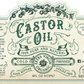 Organic Cold Pressed Castor Oil Hexane Free USA bottled: 2 oz