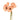 11" Real Touch Poppy-6 stems per bundle: Peach Bellini Angel Isabella