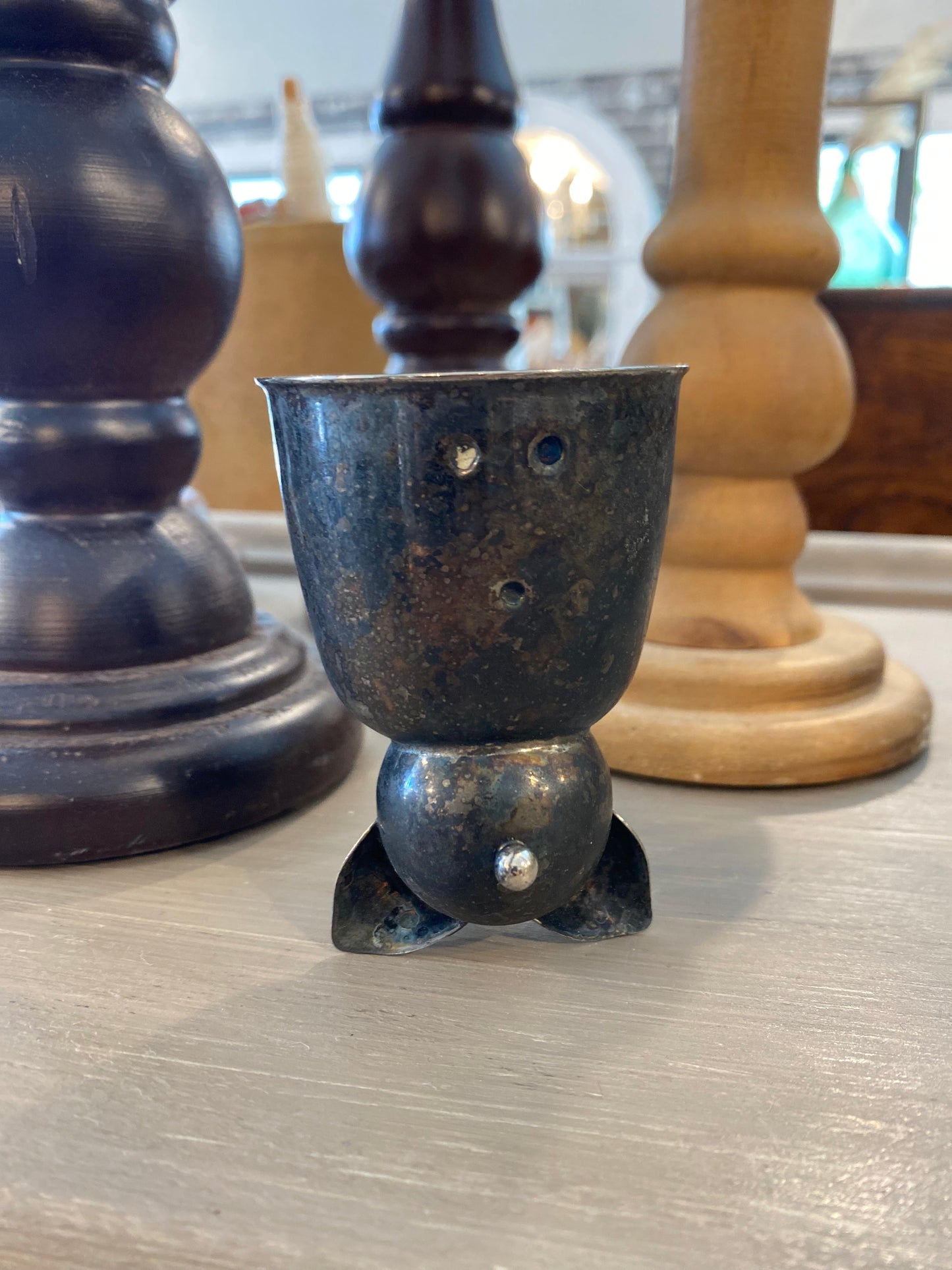 Vintage Napier 2oz Mouse Shaped Shot Glass