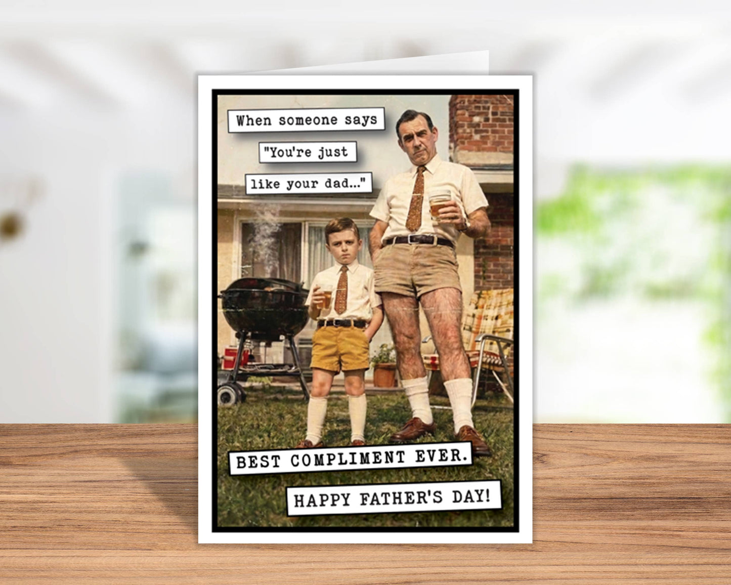 Fathers Day Card: Best Compliment Ever