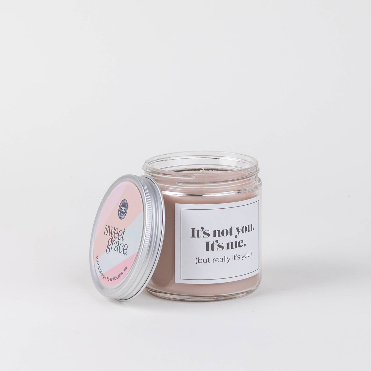 Sweet Grace Statement Jar Candle #053 - Snarky Bridgewater Candle Company