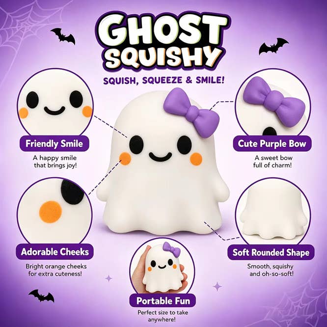 Adorable Ghost Squishies! Barefoot Beauties