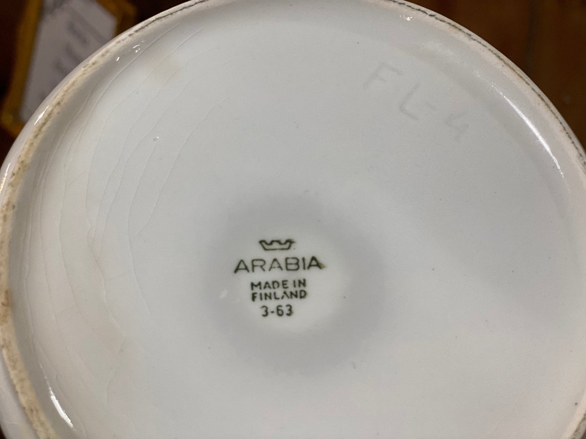 7" Arabia Finland White Pitcher - The Mustard Seed Collection, The Seed