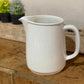 7" Arabia Finland White Pitcher - The Mustard Seed Collection, The Seed