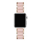 Wren Silicone + Stainless Steel Band for Apple Watch: Rose Gold / Fits All Models Posh Tech