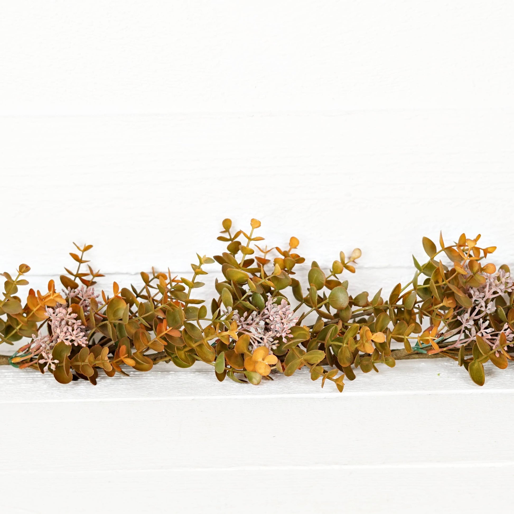 5ft Garland-Fall Mix Seeded Eucalyptus-