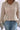 CUT-OUT V-NECK SWEATER WITH EVERYTHING: KHAKI / XL NINEXIS