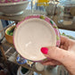 Pitcher Bowl Set Pink Teal Lawleys Norfolk Stoke Pottery Wilkinson England LTD 300 L