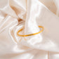 18K Gold PVD You Got This Engraved Bangle Bracelet: Gold WJW