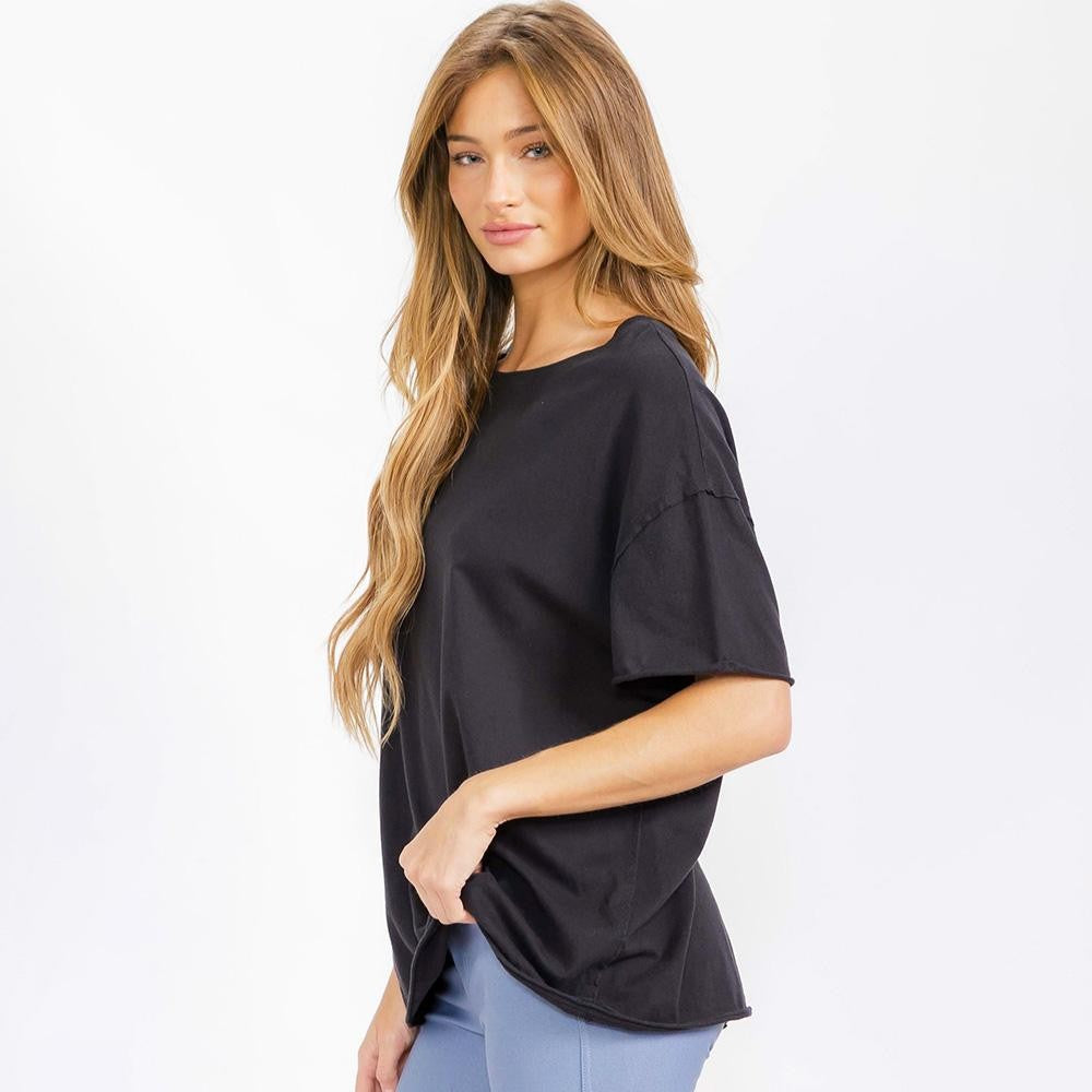 The Essential Raw Edge Tee