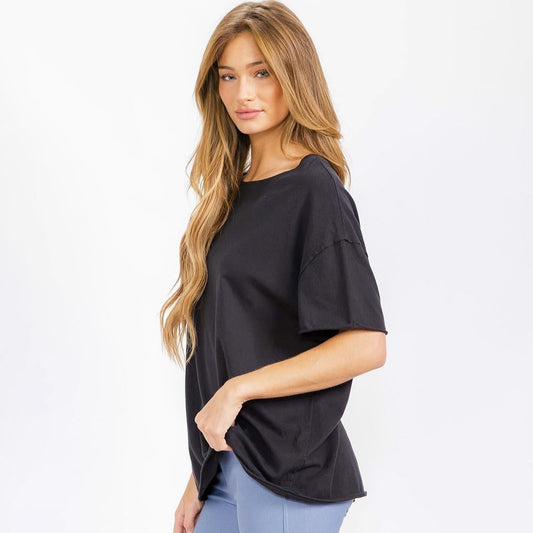 The Essential Raw Edge Tee