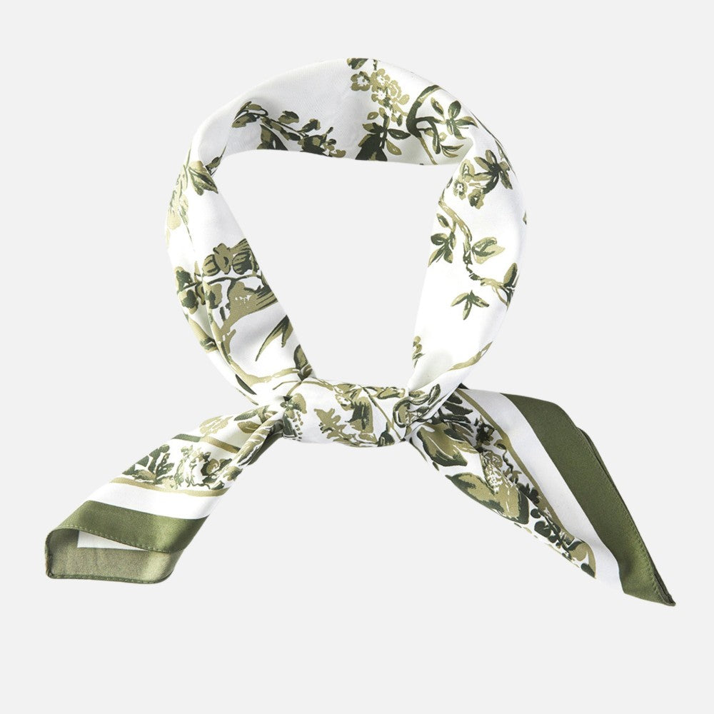 Botanical Print Bandana Scarf