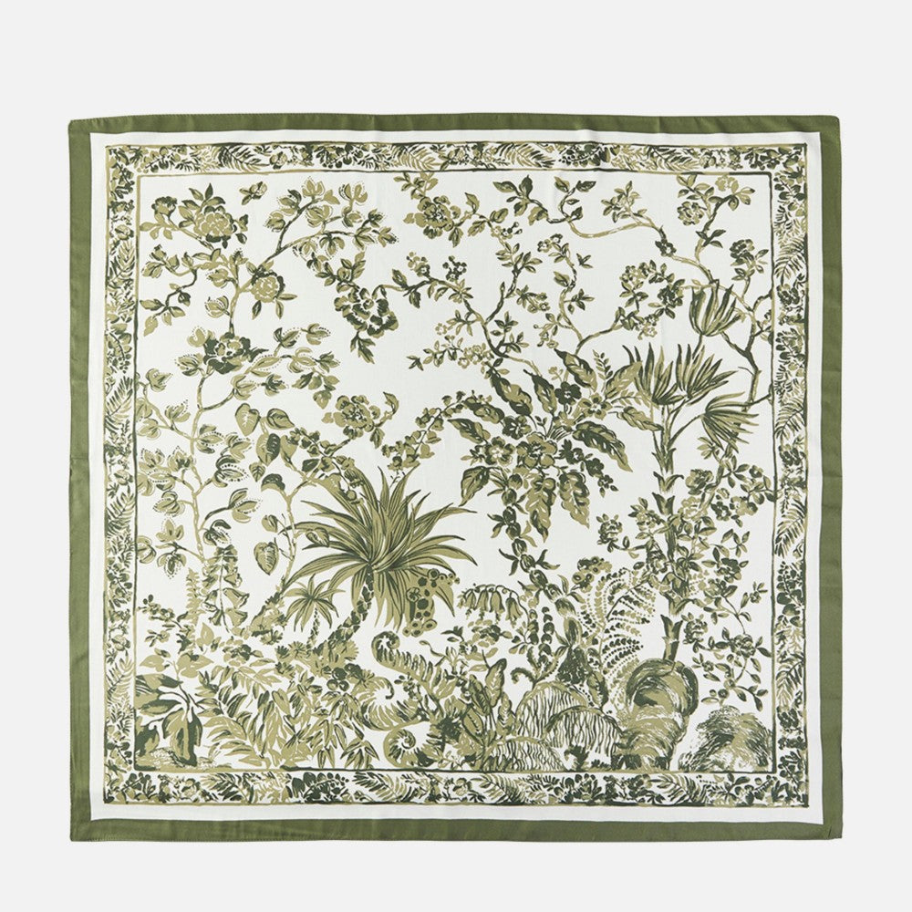 Botanical Print Bandana Scarf