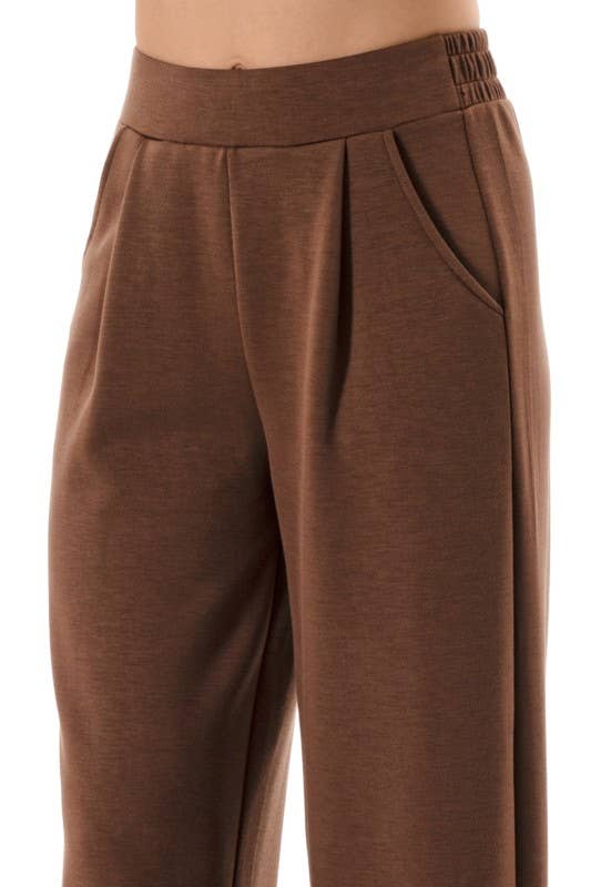 Air Scuba Oversized Pants: Black MIO WHOLESALE