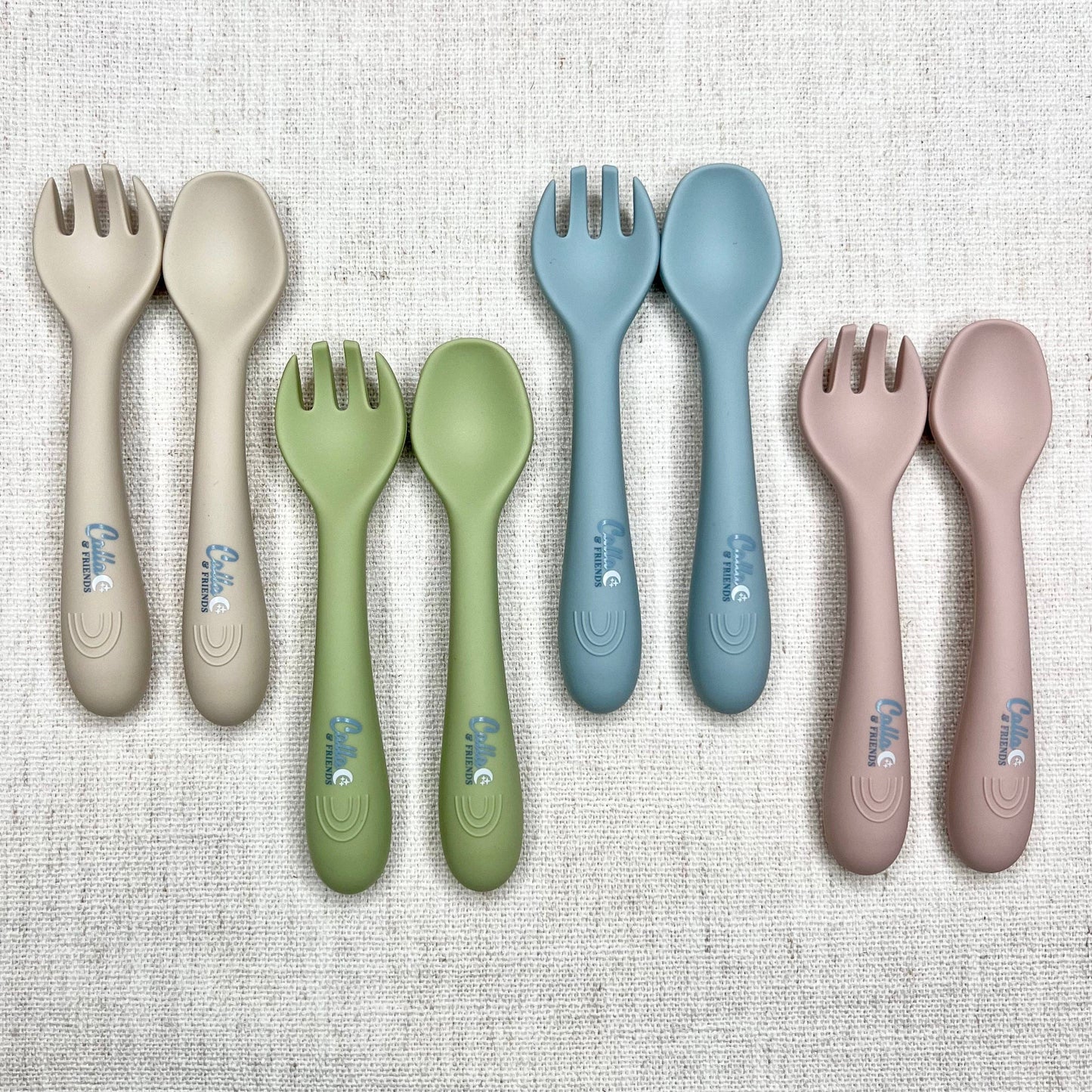 My First Silicone Utensils: Fawn