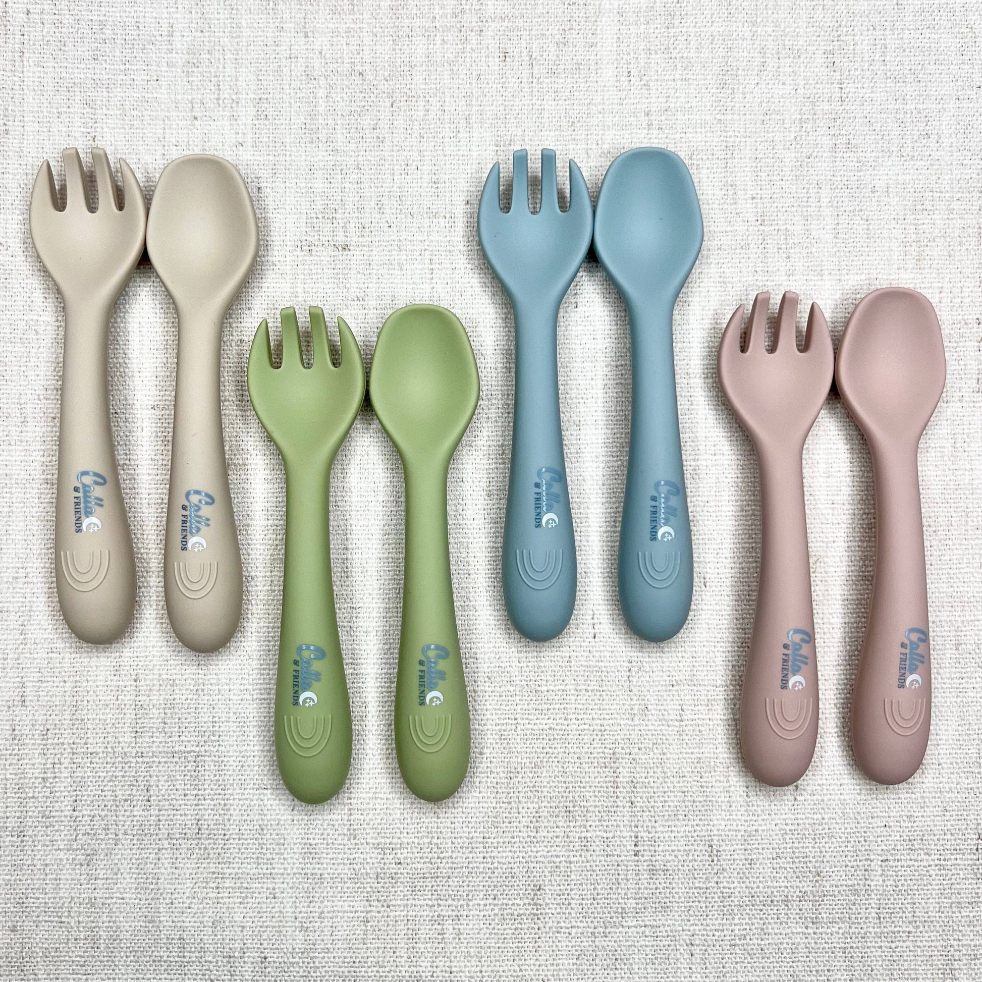 My First Silicone Utensils: Fawn