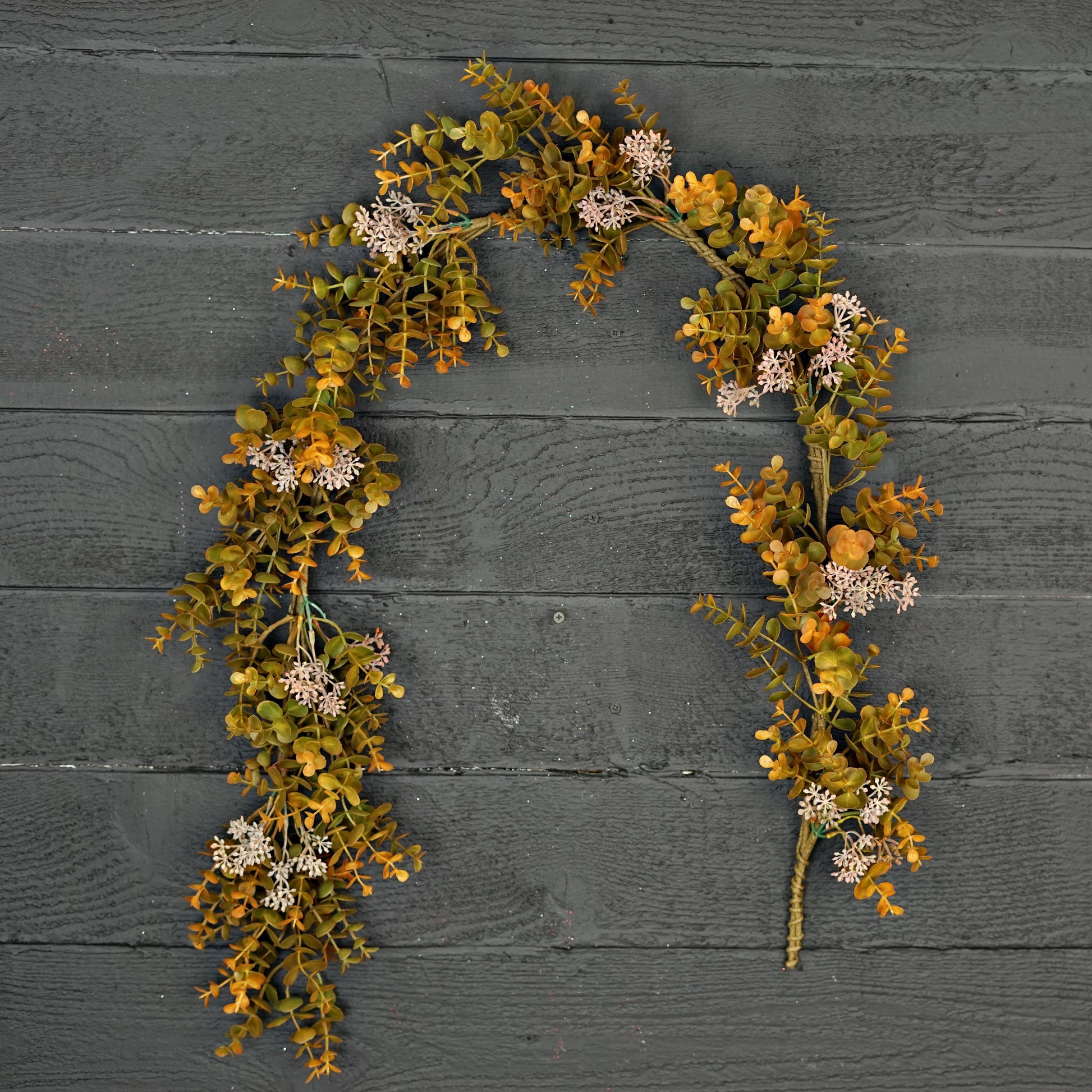 5ft Garland-Fall Mix Seeded Eucalyptus-