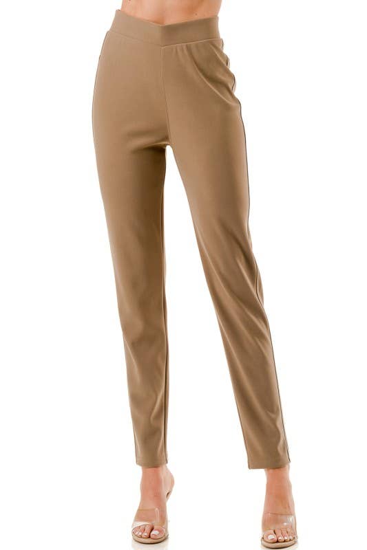 Scuba Butt Lift Pants – Sculpting Stretch Fit: Emerald Green MIO WHOLESALE