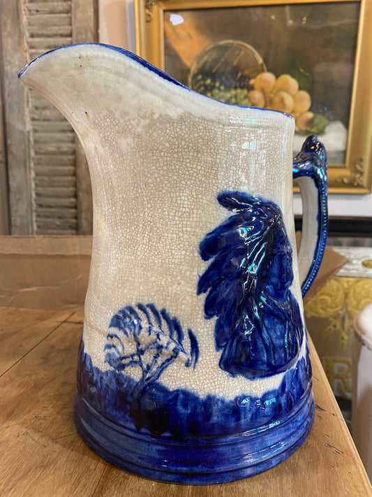 Antique Large Sleepy Eye Water Pitcher