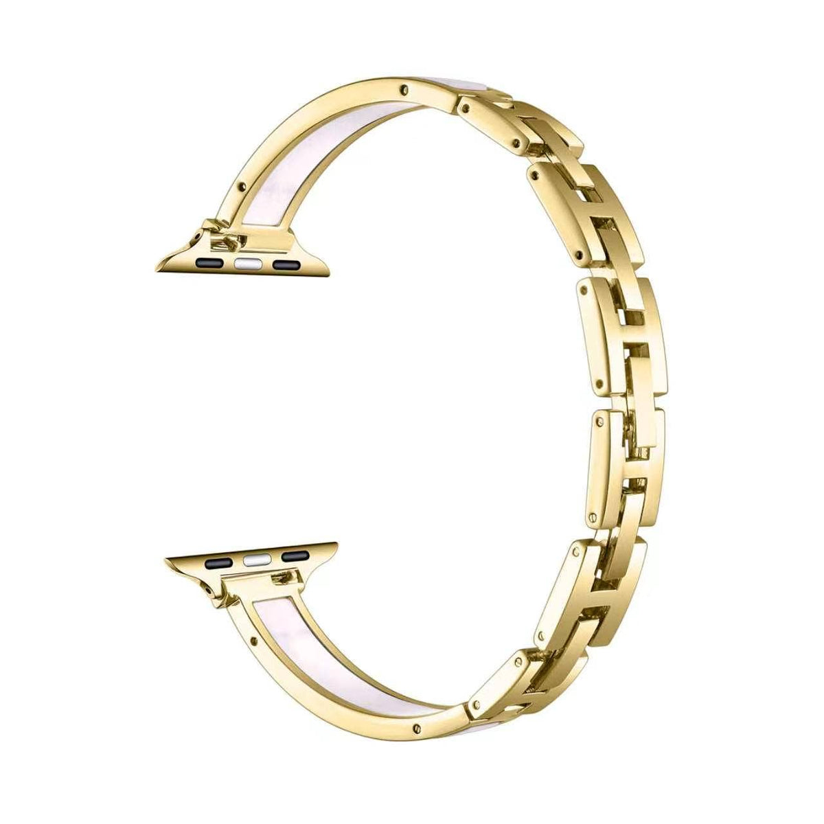 Addison Tortoise Metal Band For Apple Watch: Tortoise / Fits All Models Posh Tech