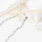 18K Gold PVD Stainless Steel Paperclip Sunglass Chain: Stainless WJW