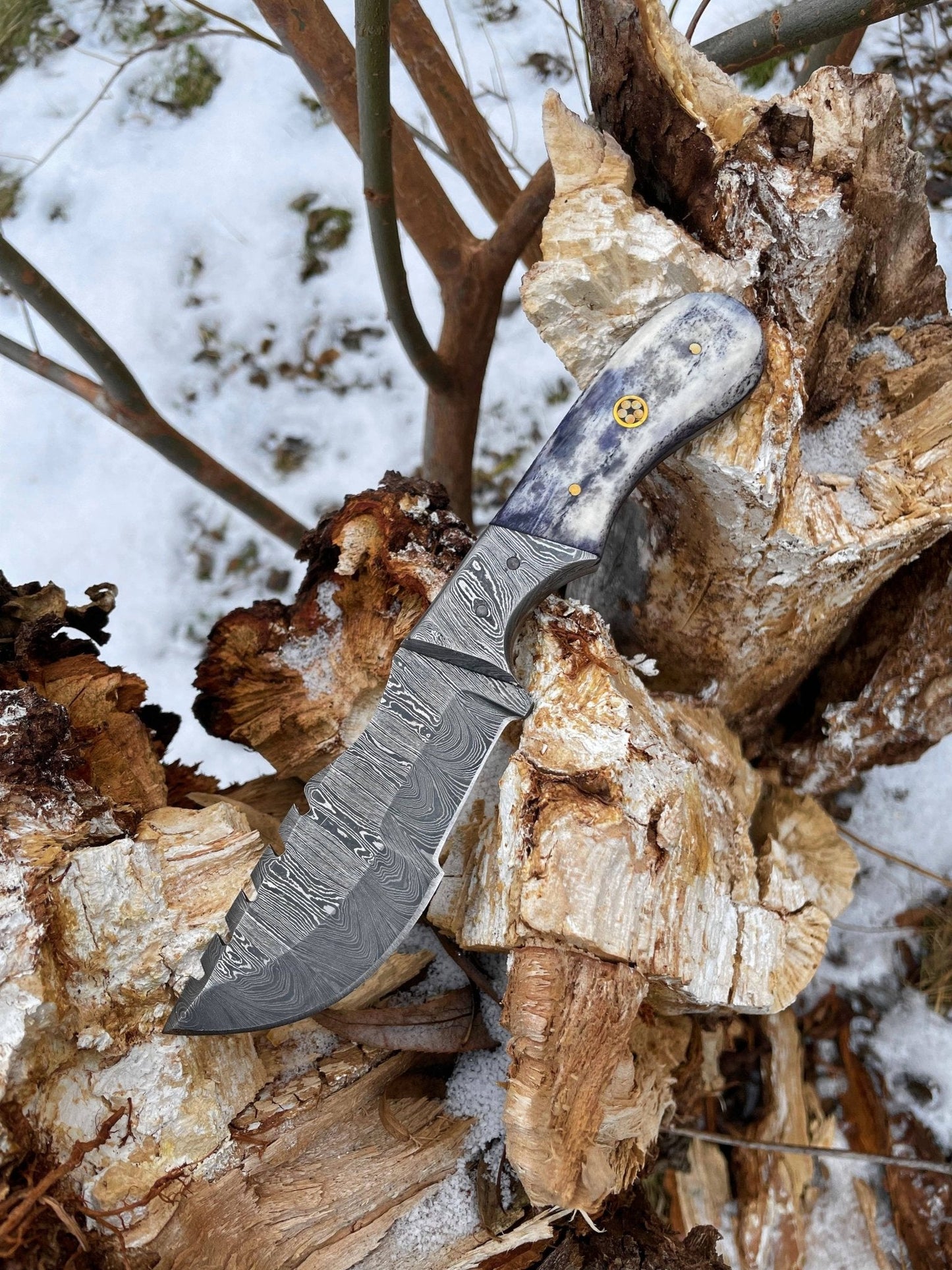 8'' Compact Tracker best all-round camping knife TD-085 - The Mustard Seed Collection, The Seed
