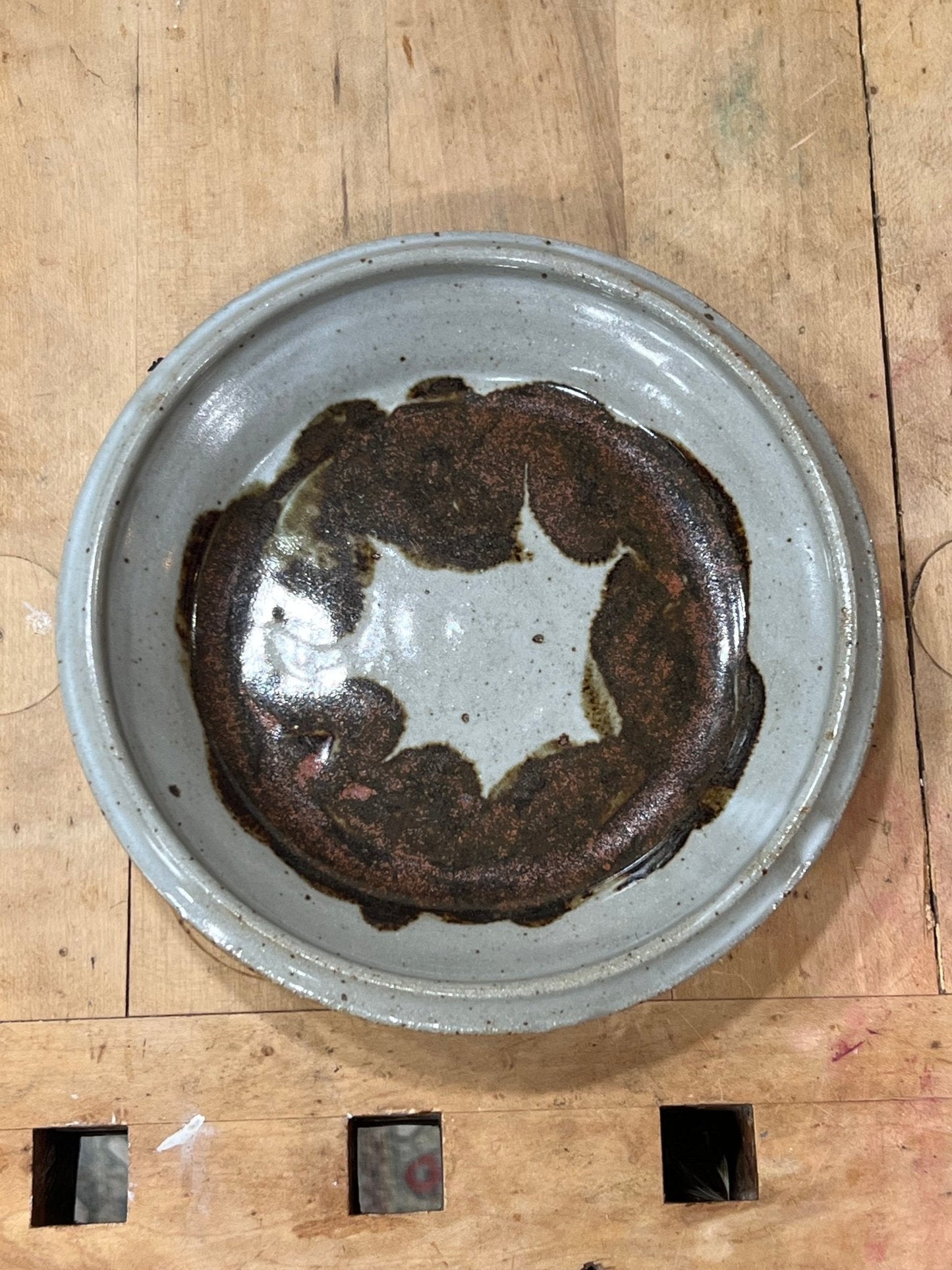 8" Handmade Ceramic Plate 