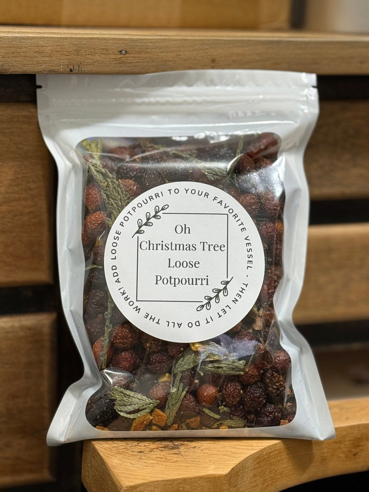 8 oz. Oh Christmas Tree Potpourri - The Mustard Seed Collection, The Seed