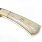 8" Perfect Hunting & Skinning Damascus Steel Fixed Blade Knife | Handmade 1095 4340 Carbon Mix Hand Pounded | Camel Bone Grip ideal for Outdoor Camping includes Sheath - The Mustard Seed Collection, The Seed