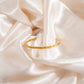 18K Gold PVD Dont let Hard Days Win Engraved Bangle Bracelet: Gold WJW