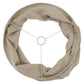 Stonewashed Fringe Lamp Shade: Natural / 12"x18"